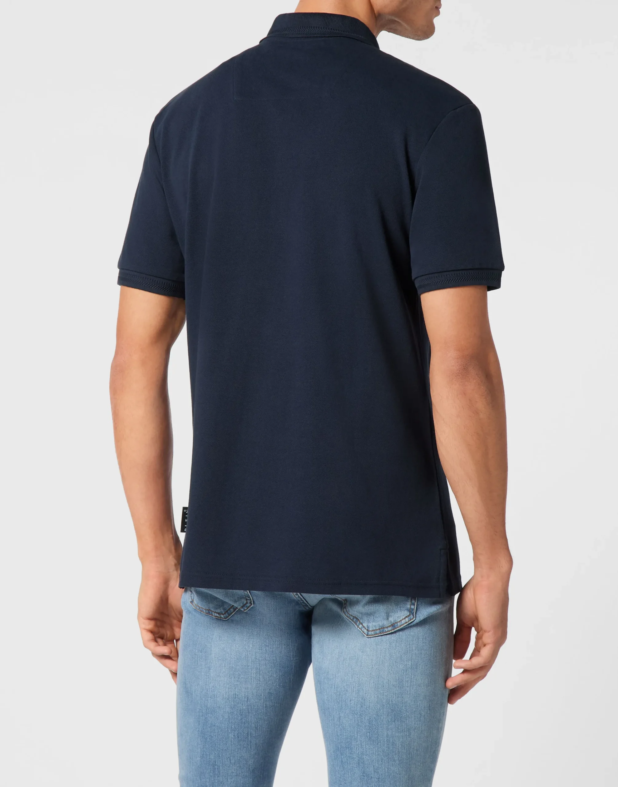 PHILIPP PLEIN Pique Polo Shirt SS Gothic Plein>Uomo Polo
