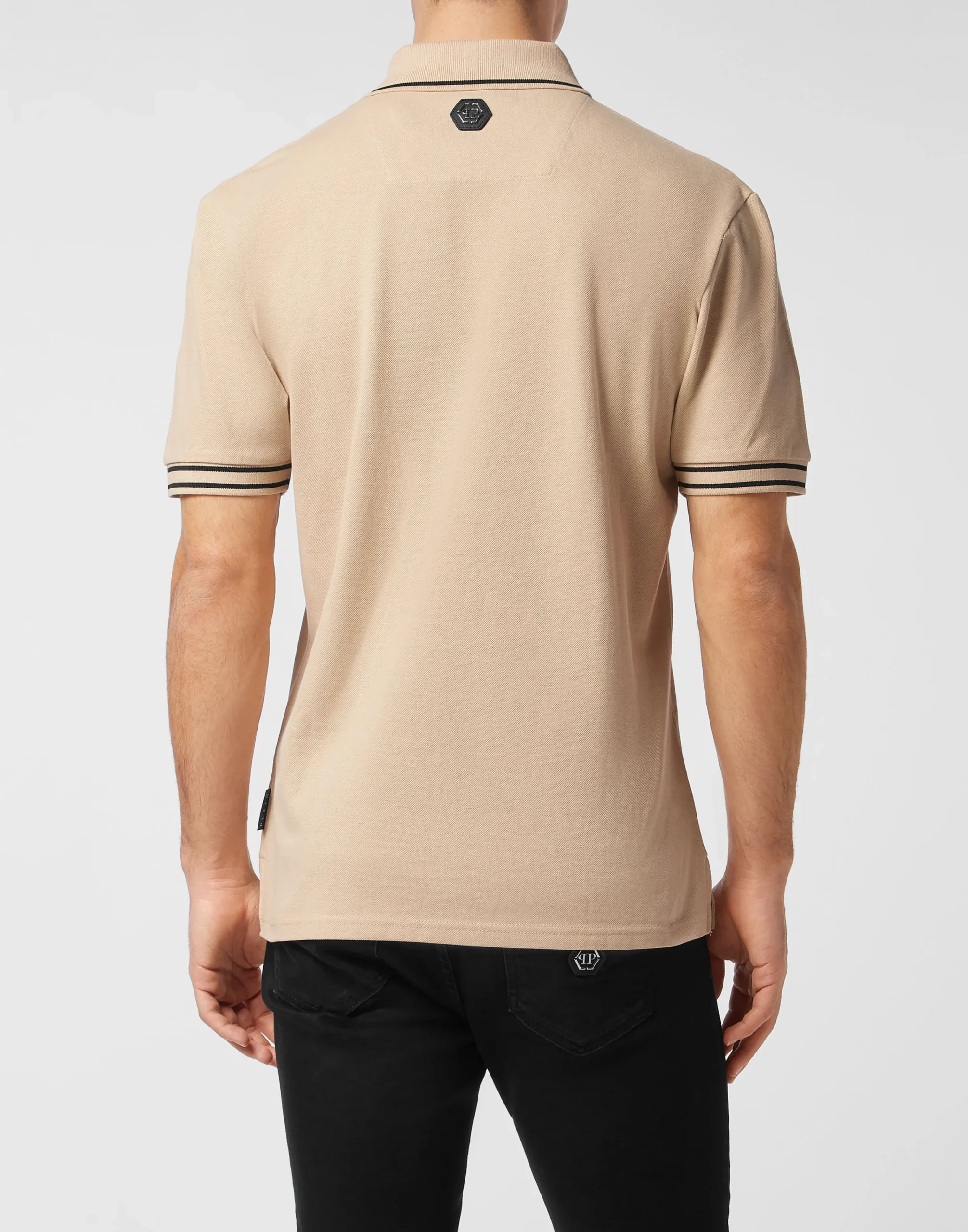 PHILIPP PLEIN Piquet Polo Shirt Skull & Bones>Uomo Polo