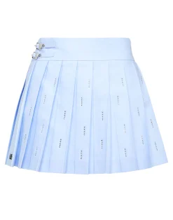PHILIPP PLEIN Pleated Mini Skirt Strass Skull>Donna Abiti E Gonne