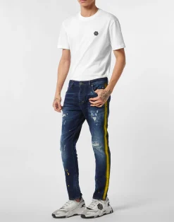 PHILIPP PLEIN 5-Pocket Skinny Jeans PP><noscript><img data-lazyloaded=