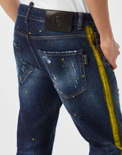 PHILIPP PLEIN 5-Pocket Skinny Jeans PP><noscript><img data-lazyloaded=