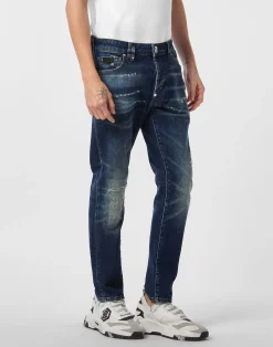 PHILIPP PLEIN 5-Pocket Skinny Jeans PP>Uomo Denim