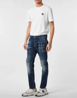 PHILIPP PLEIN 5-Pocket Skinny Jeans PP><noscript><img data-lazyloaded=