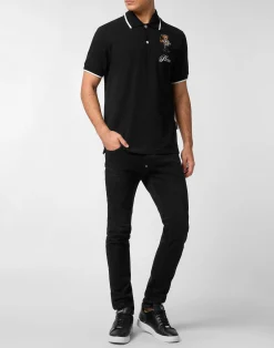 PHILIPP PLEIN Polo Shirt Teddy><noscript><img data-lazyloaded=