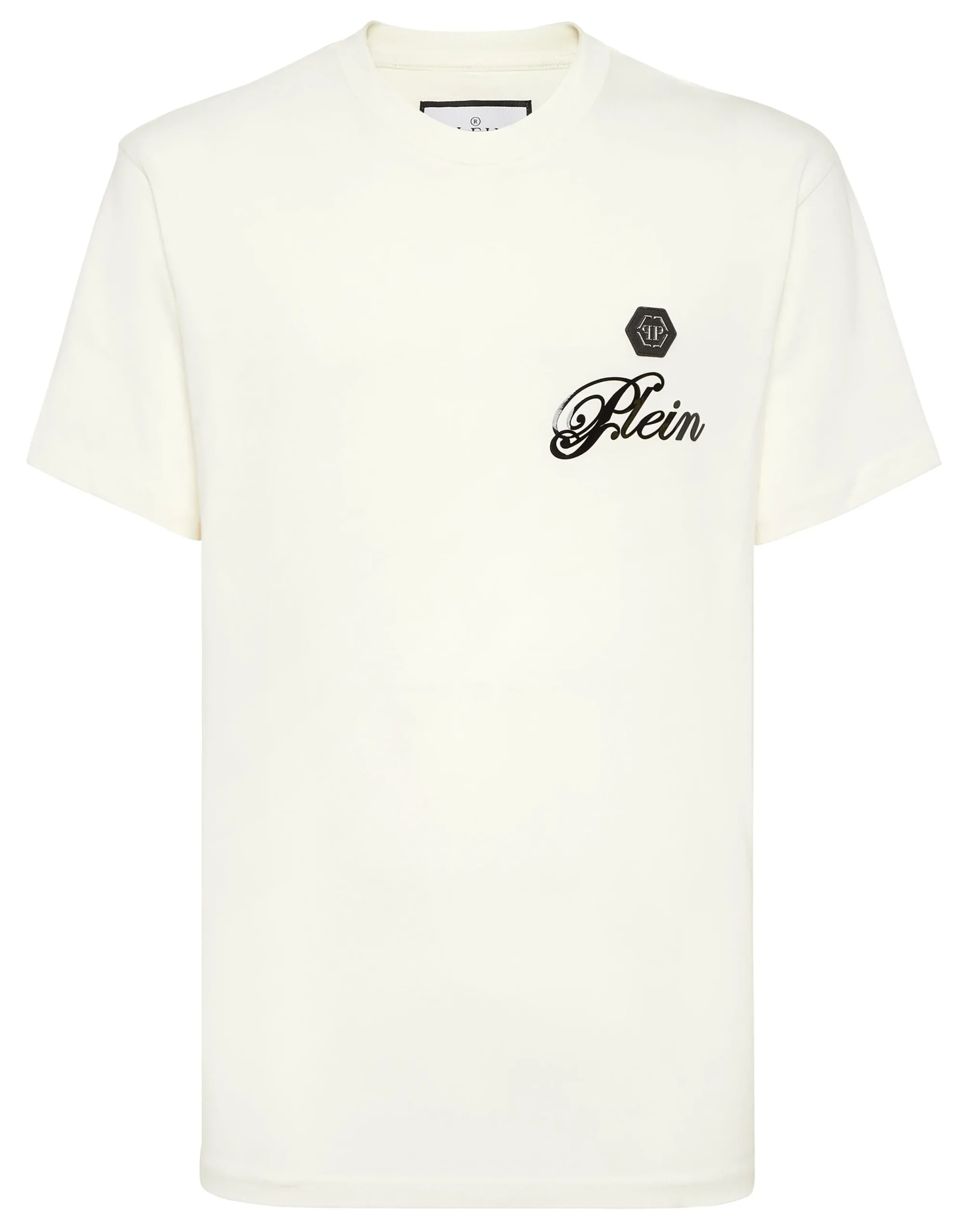 PHILIPP PLEIN Printed Round Neck T-Shirt Signature>Uomo T-Shirts