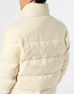 PHILIPP PLEIN Puffer Jacket with Embroidery Plein Hotel><noscript><img data-lazyloaded=
