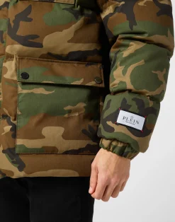 PHILIPP PLEIN Puffered Jacket><noscript><img data-lazyloaded=
