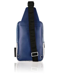 PHILIPP PLEIN Python Cross Body Bag>Uomo Borse A Tracolla