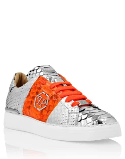 PHILIPP PLEIN Python Lo-Top Sneakers>Uomo Low Top Sneakers