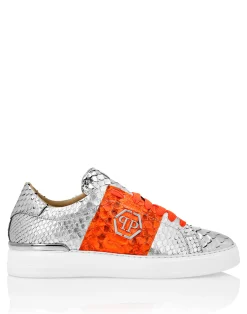 PHILIPP PLEIN Python Lo-Top Sneakers>Uomo Low Top Sneakers