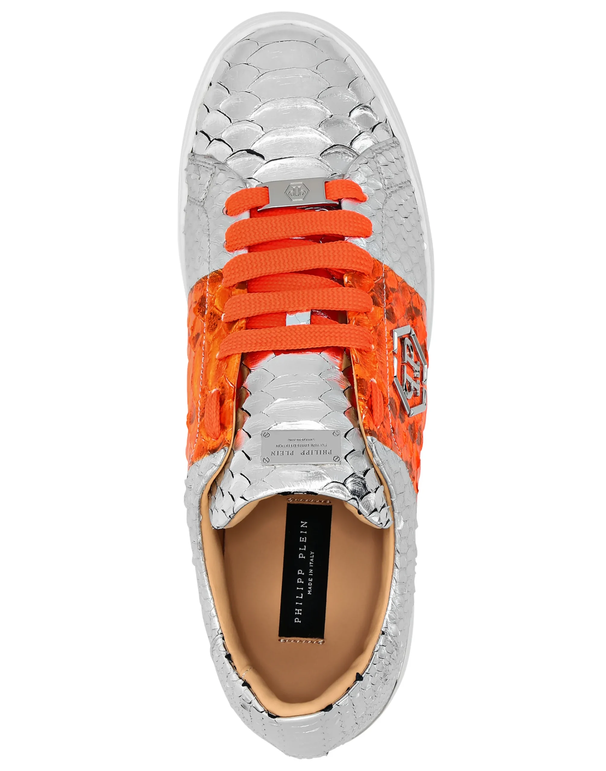 PHILIPP PLEIN Python Lo-Top Sneakers>Uomo Low Top Sneakers