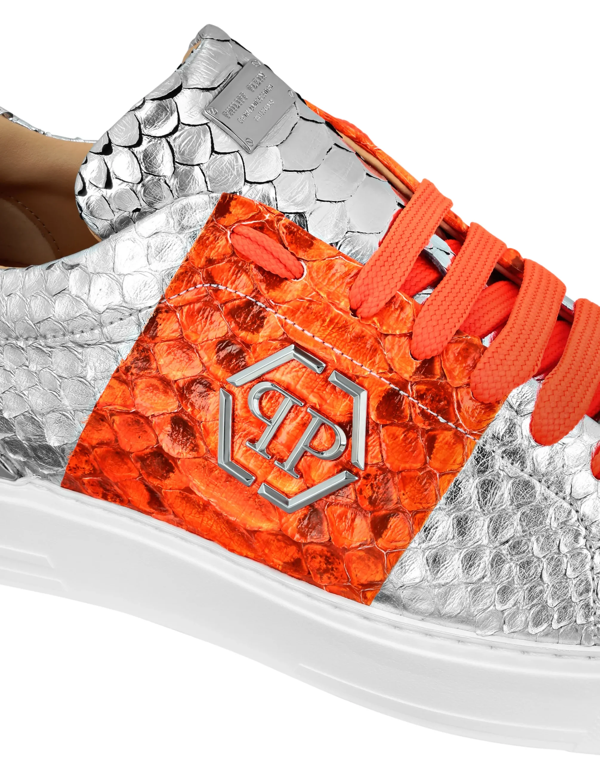 PHILIPP PLEIN Python Lo-Top Sneakers>Uomo Low Top Sneakers
