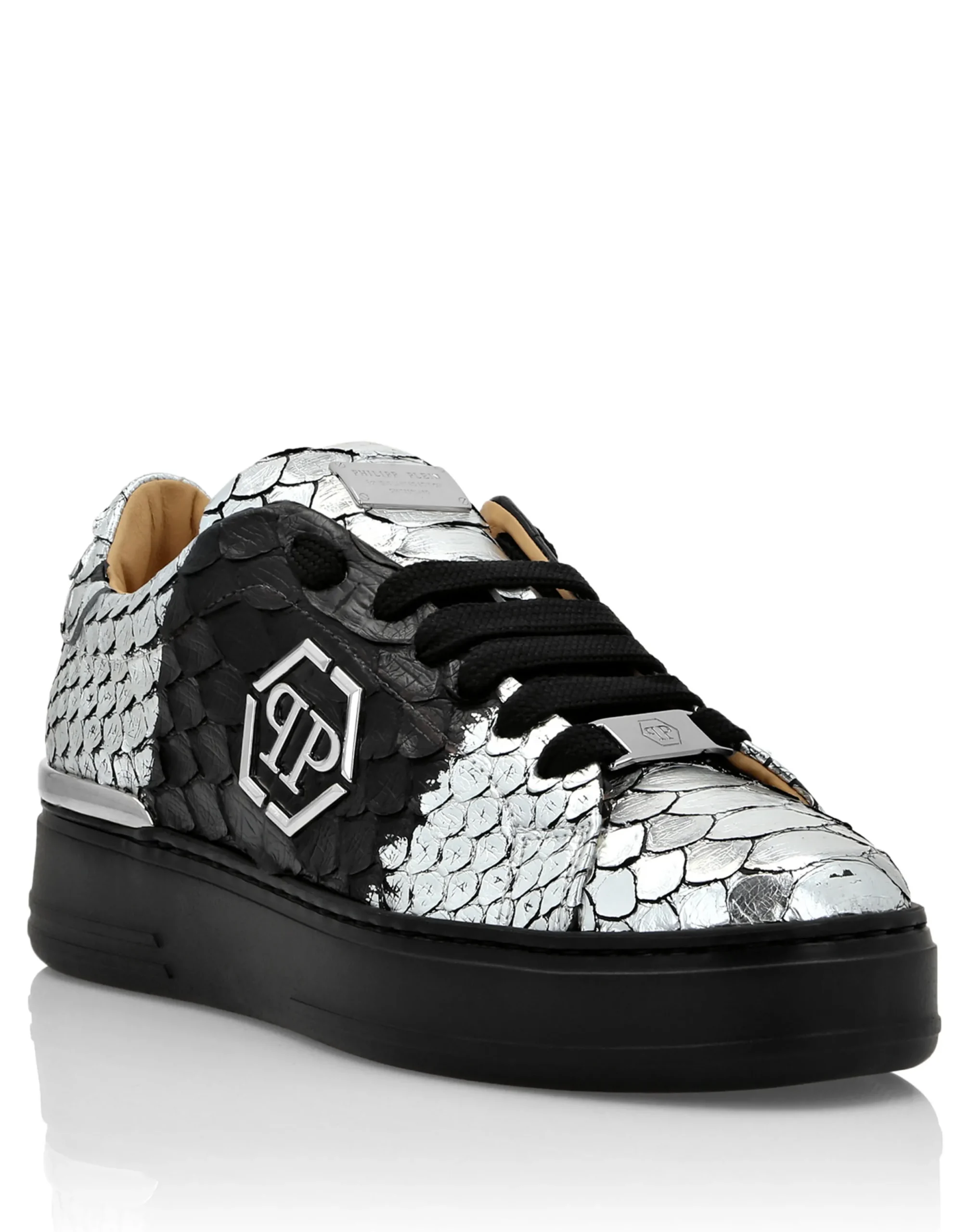 PHILIPP PLEIN Python Lo-Top Sneakers>Uomo Low Top Sneakers
