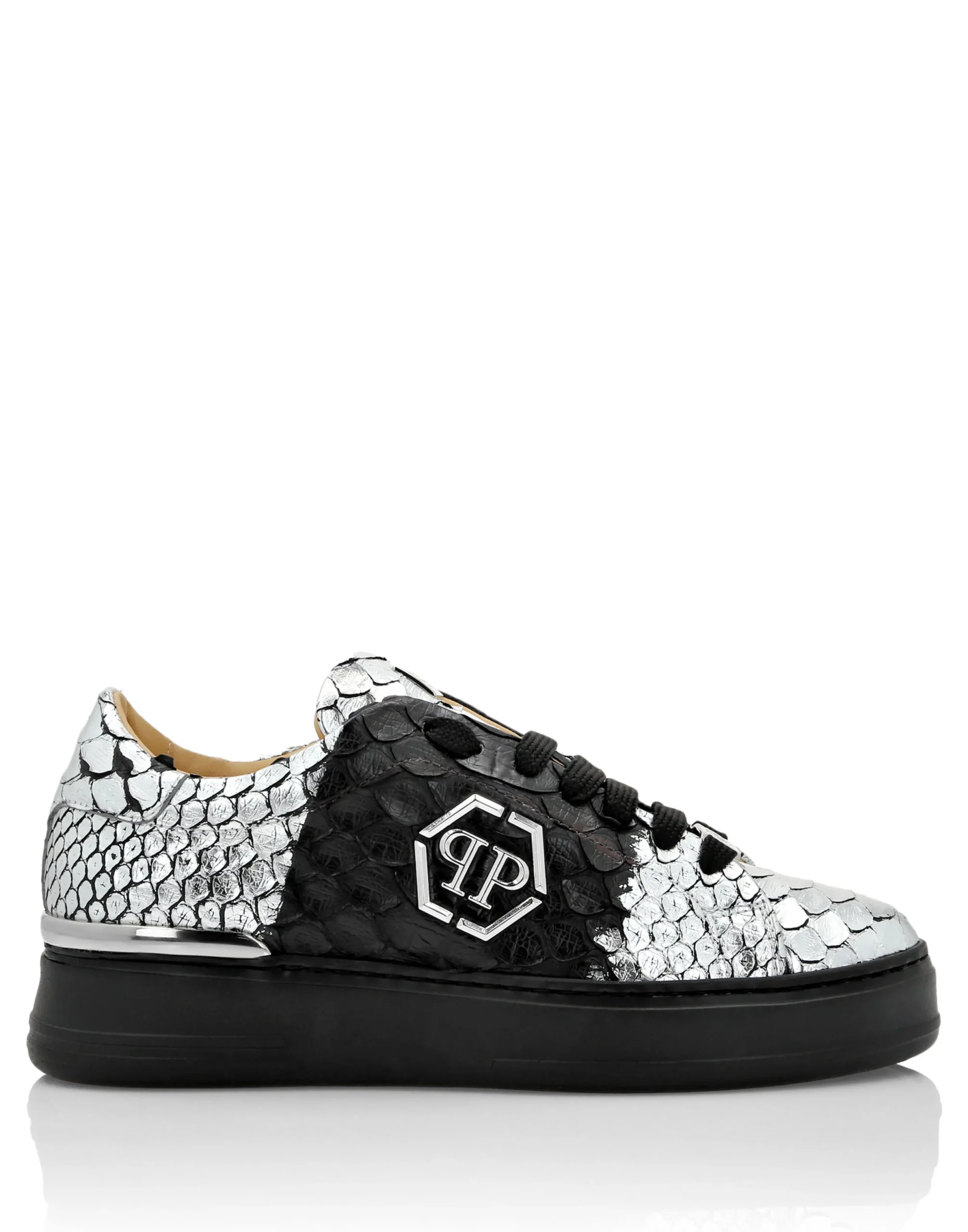 PHILIPP PLEIN Python Lo-Top Sneakers>Uomo Low Top Sneakers