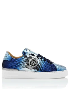 PHILIPP PLEIN Python Lo-Top Sneakers>Uomo Low Top Sneakers