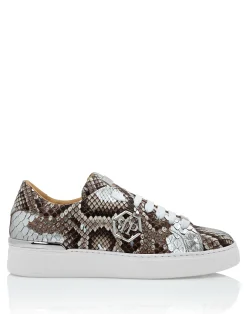 PHILIPP PLEIN Python Lo-Top Sneakers>Uomo Low Top Sneakers