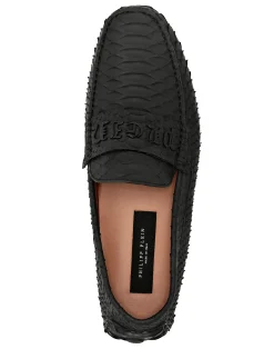 PHILIPP PLEIN Real Python Moccasin><noscript><img data-lazyloaded=