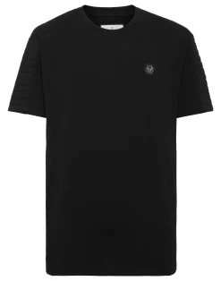 PHILIPP PLEIN Round Neck T-Shirt Biker Cut>Uomo T-Shirts