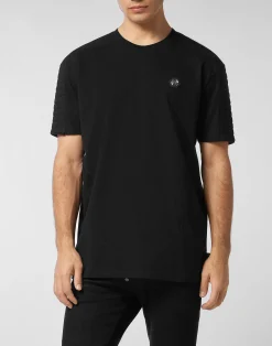 PHILIPP PLEIN Round Neck T-Shirt Biker Cut>Uomo T-Shirts
