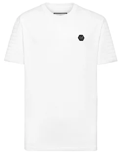 PHILIPP PLEIN Round Neck T-Shirt Biker Cut>Uomo T-Shirts