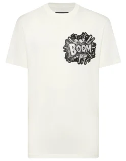 PHILIPP PLEIN Round Neck T-Shirt Boom Stones>Uomo T-Shirts