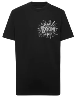 PHILIPP PLEIN Round Neck T-Shirt Boom Stones>Uomo T-Shirts
