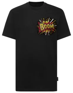 PHILIPP PLEIN Round Neck T-Shirt Boom Stones>Uomo T-Shirts