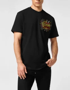 PHILIPP PLEIN Round Neck T-Shirt Boom Stones>Uomo T-Shirts