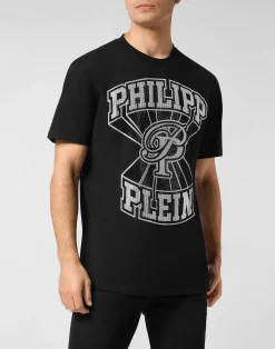 PHILIPP PLEIN Round Neck T-Shirt College Plein>Uomo T-Shirts