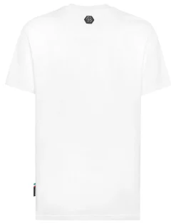PHILIPP PLEIN Round Neck T-Shirt Eagle Plein Worldwide>Uomo T-Shirts