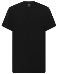 PHILIPP PLEIN Round Neck T-Shirt Eagle Plein Worldwide>Uomo T-Shirts
