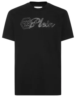 PHILIPP PLEIN Round Neck T-Shirt Full Of Stones Plein>Uomo T-Shirts