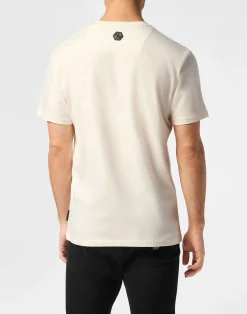 PHILIPP PLEIN Round Neck T-Shirt Full Of Stones Plein><noscript><img data-lazyloaded=