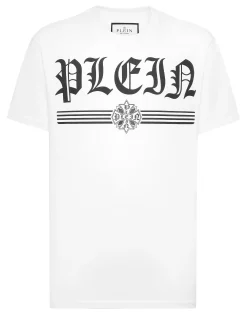 PHILIPP PLEIN Round Neck T-Shirt Gothic Plein>Uomo T-Shirts