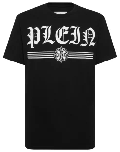 PHILIPP PLEIN Round Neck T-Shirt Gothic Plein>Uomo T-Shirts
