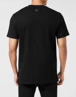 PHILIPP PLEIN Round Neck T-Shirt Gothic Plein><noscript><img data-lazyloaded=
