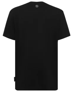 PHILIPP PLEIN Round Neck T-Shirt Gothic Plein Stones>Uomo T-Shirts