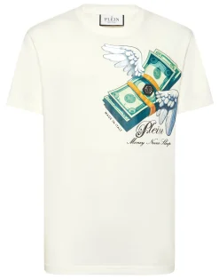 PHILIPP PLEIN Round Neck T-Shirt Money>Uomo T-Shirts