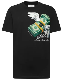 PHILIPP PLEIN Round Neck T-Shirt Money>Uomo T-Shirts