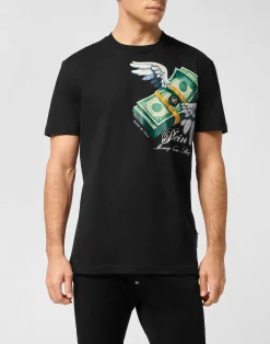 PHILIPP PLEIN Round Neck T-Shirt Money>Uomo T-Shirts