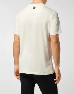 PHILIPP PLEIN Round Neck T-Shirt Plein Boy Stones><noscript><img data-lazyloaded=