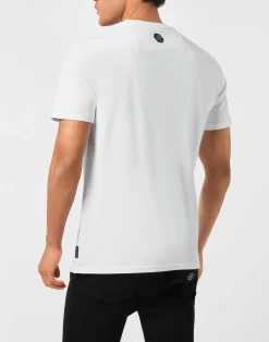 PHILIPP PLEIN Round Neck T-Shirt Plein College Animals><noscript><img data-lazyloaded=