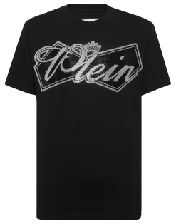 PHILIPP PLEIN Round Neck T-Shirt Plein Crown Stones>Uomo T-Shirts