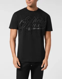 PHILIPP PLEIN Round Neck T-Shirt Plein Deluxe Stones><noscript><img data-lazyloaded=