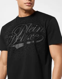 PHILIPP PLEIN Round Neck T-Shirt Plein Deluxe Stones><noscript><img data-lazyloaded=