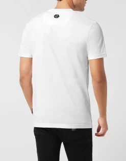 PHILIPP PLEIN Round Neck T-Shirt Plein Deluxe Stones><noscript><img data-lazyloaded=