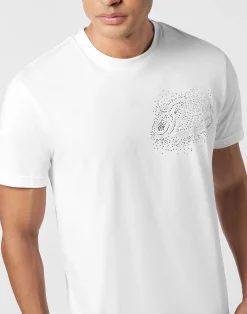 PHILIPP PLEIN Round Neck T-Shirt Plein Deluxe Stones><noscript><img data-lazyloaded=