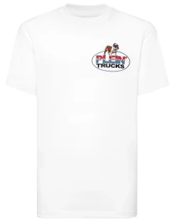PHILIPP PLEIN Round Neck T-Shirt Plein Trucks Bulldog>Uomo T-Shirts