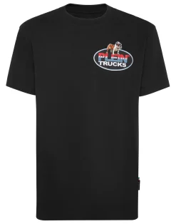 PHILIPP PLEIN Round Neck T-Shirt Plein Trucks Bulldog>Uomo T-Shirts