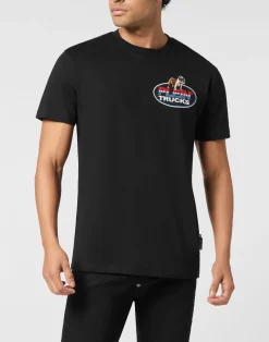 PHILIPP PLEIN Round Neck T-Shirt Plein Trucks Bulldog>Uomo T-Shirts